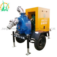 Emergency Self-Priming Diesel Water Pump with Rain Cover